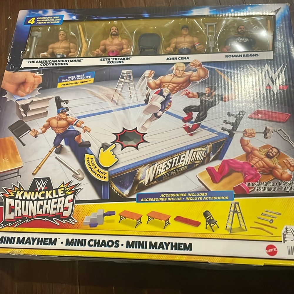 WWE knuckle crunchers